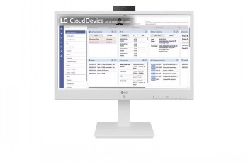 LG ALL-IN-ONE THIN CLIENT, 24", FHD, PENTIUM CPU N6005, 16GB EMMC, 8GB RAM, WIFI, BT, WEBCAM, RFIDEAS READER, IEC 60601, NOOS