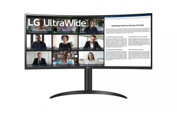 LG 34WR55QC 34” QHD VA CURVED (3440 X 1440) 2HDMI,1DP