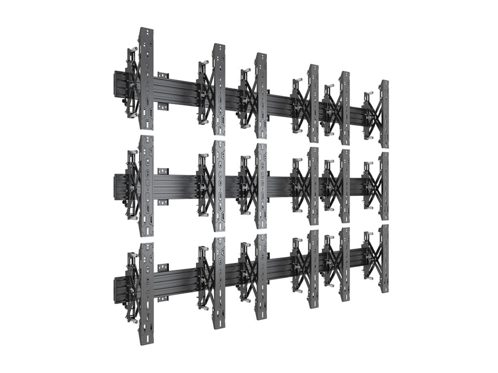 M WALLMOUNT PRO MBW3X3UP PUSH IN POP OUT BLACK