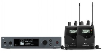 SENNHEISER EW IEM G4-TWIN-A1 WIRELESS STEREO MONITORING TWIN SET