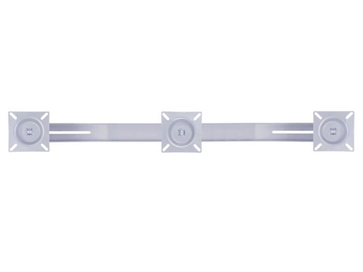 M PUBLIC DISPLAY STAND TRIPLE SCREEN MOUNT 10"-24" SILVER