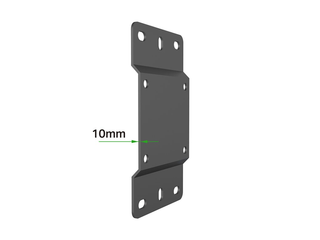 M PRO SERIES - WALLMOUNT PLATE SLIM SMALL
