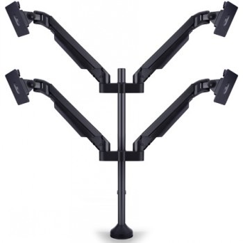 MB GAS LIFT ARM QUAD 10KG MAX.100X100 BL