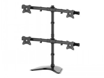 MB DESKSTAND BASIC QUAD BLACK MAX 10KG