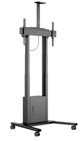 MB MOTORIZED FLOORSTAND 120KG BLACK, 800X400, 42-100"