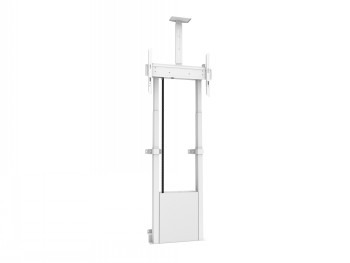 M MOTORIZED FLOORMOUNT INCL CAMERASHELF 120KG WHITE