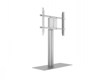 MB PUBLIC DISPLAY STAND 145 HD SINGLE W. FLOORBASE SILVER