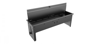 KRAMER T-IN6-REC2(A) TABLE IN-SURFACE, PLUS, RECTANGLE, ALUMINUM, 6 MODULES