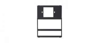 KRAMER T1AF-44 . INCLUDES: 2X CABLE PASS THROUGH INSERTS, 2X BLANK INSERTS.