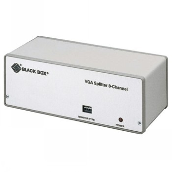 BLACK BOX  VIDEO SPLITTER - VGA, 2-CHANNEL, 230-VAC
