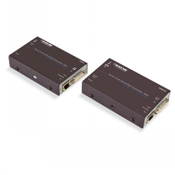 BLACK BOX WIZARD SRX SERIES KVM EXTENDER - DUAL LINK DVI-D, USB 2.0, AUDIO, SINGLE ACCESS, CATX