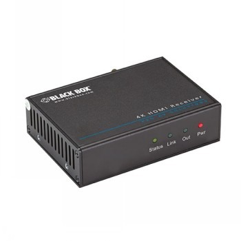 BLACK BOX VIDEO EXTENDER 4K HDMI IR RS-232 RECEIVER
