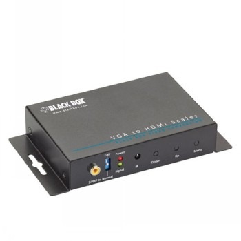 BLACK BOX  VGA-TO-HDMI CONVERTER SCALER WITH AUDIO