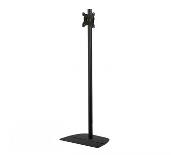 B-TECH AV UNIVERSAL FLAT SCREEN FLOOR STAND (VESA 100 X 100) - 1.6M Ø50MM POLE