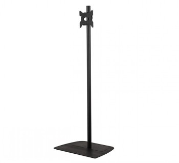 B-TECH AV UNIVERSAL FLAT SCREEN FLOOR STAND (VESA 200 X 200) - 1.8M Ø50MM POLE