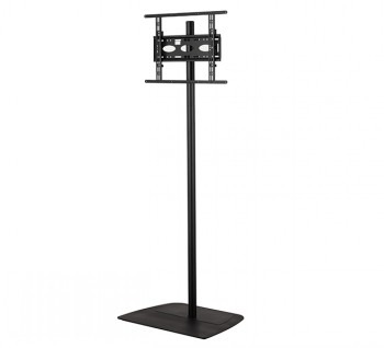 B-TECH AV UNIVERSAL FLAT SCREEN FLOOR STAND (VESA 600 X 400) - 1.8M Ø50MM POLE