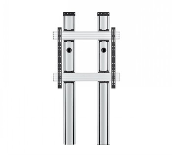 B-TECH AV MODE-AL - PREMIUM FLOOR-TO-WALL SINGLE SCREEN TWIN COLUMN UC STAND - (VESA 900 X 800) - 2M