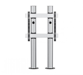 B-TECH AV MODE-AL - PREMIUM BOLT DOWN SINGLE SCREEN TWIN COLUMN UC STAND - (VESA 900 X 800) - 2M