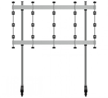 B-TECH AV MOBILE STAND FOR INFILED WP SERIES 4X4 DVLED VIDEOWALLS