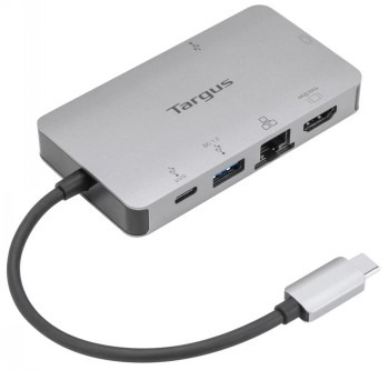 TARGUS USB-C SINGLE VIDEO 4K HDMI/VGA DOCK, 100W PD PASS-THROUGH