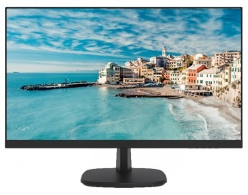 HIKVISION 27" 1080P, 27/7,  HDMI/VGA INPUT, VIEW ANGLE:178°/178°,  PLASTIC CASING, VESA, BASE BRACKET INCLUDED