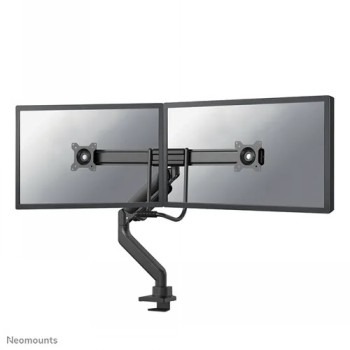 NEOMOUNTS NEXT CORE DESK MOUNT 2 SCREENS (TOPFIX CLAMP/GROMMET) 2 SCREENS BLACK