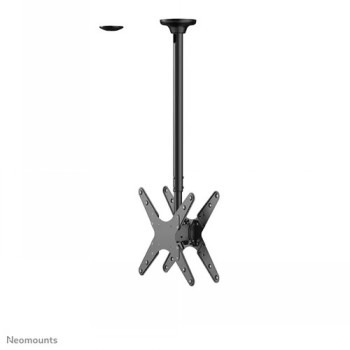 NEOMOUNTS BACK-TO-BACK SCREEN CEILING MOUNT (HEIGHT: 106-156 CM) 2 SCREENS BLACK