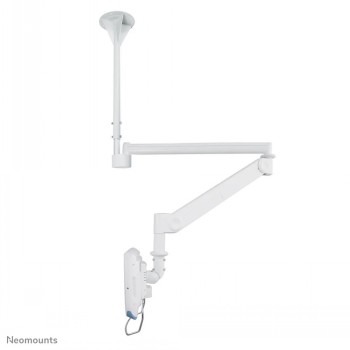 NEOMOUNTS MEDICAL FLAT SCREEN CEILING MOUNT (162 CM LONG/170 CM HIGH) BOX 1/2 1 SCREEN WHITE