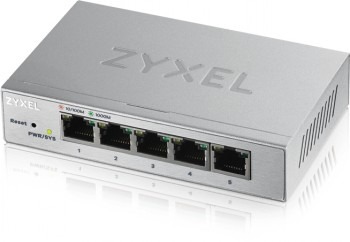 ZYXEL GS1200-5, 5 PORT GIGABIT WEBMANAGED DESKTOP SWITCH (5Y WARRANTY)