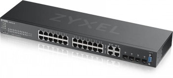 ZYXEL GS2220-28,EU REGION,24-PORT GBE L2 SWITCH WITH GBE UPLINK (1 YEAR NCC PRO PACK LICENSE BUNDLED) (5Y WARRANTY)