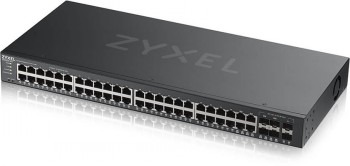 ZYXEL GS2220-50,EU REGION,48-PORT GBE L2 SWITCH WITH GBE UPLINK (1 YEAR NCC PRO PACK LICENSE BUNDLED) (5Y WARRANTY)