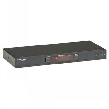 BLACK BOX FREEDOM II KM SWITCH WITH GLIDE & SWITCH MOUSE SWITCHING - 4-PORT