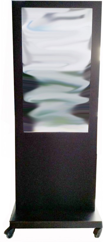 LH-GROUP SUOJAKOTELO LATTIALLE SISÄKÄYTTÖÖN 55" MUSTA