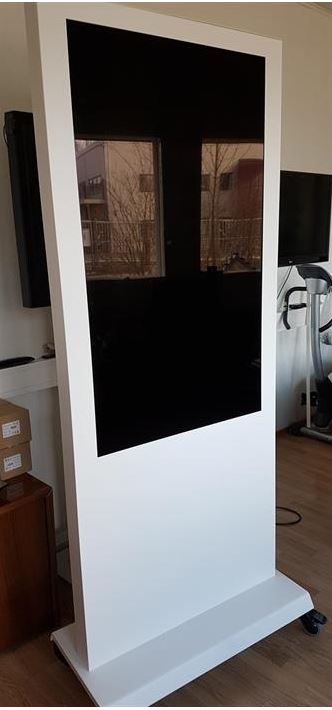 LH-GROUP SUOJAKOTELO LATTIALLE 55" VALKOINEN