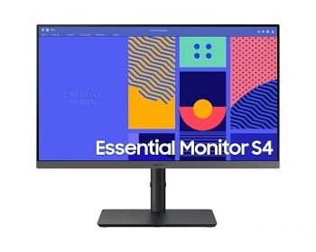 SAMSUNG S24C432 24" BEZELLESS 16:9 1920X1080 IPS,4MS, HAS, ANALOG/HDMI/DP, USB HUB, DP+HDMI CABLE_