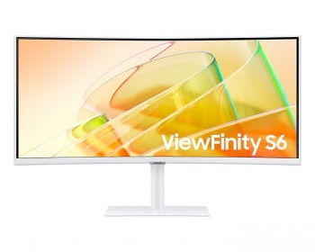 SAMSUNG S34C650 34" 21:9 CURVED (1000R) 3440X1440 VA-LED, 5MS, 100HZ, HDR10, DP/HDMI/TBT4 90WATT,LAN, WHITE, HAS, SPEAKER, VESA 100,  HDMI,DP&USB-C CABLE IN BOX, AUTO SOURCE SWITCH