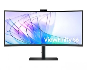 SAMSUNG S34C652 34" 21:9 CURVED (1000R) 3440X1440 VA-LED, 5MS, 100HZ, HDR10, DP/HDMI/USB TYPE-C 90WATT,LAN, BLACK, WEBCAM 5MP, HAS, SPEAKER, VESA 100,  HDMI,DP&USB-C CABLE IN BOX, AUTO SOURCE SWITCH_
