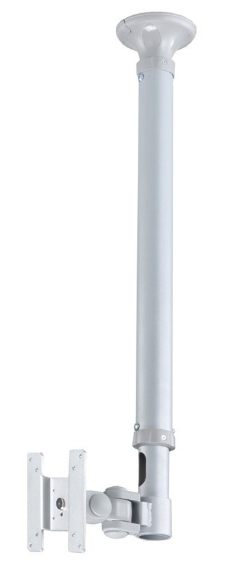 NEOMOUNTS FLAT SCREEN CEILING MOUNT (HEIGHT: 79-129 CM) 1 SCREEN SILVER