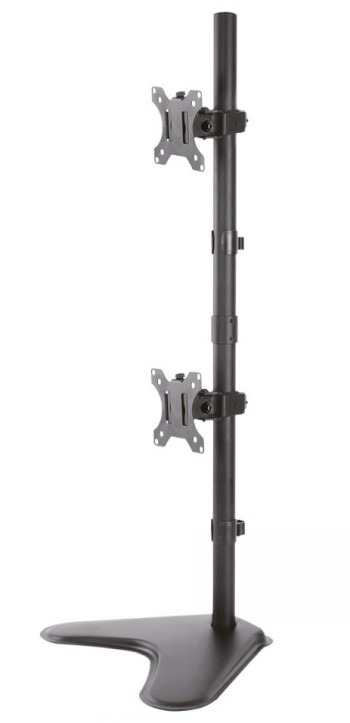 NEOMOUNTS FLAT SCREEN DESK MOUNT (STAND) 2 SCREENS BLACK