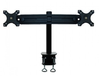 NEOMOUNTS FLAT SCREEN DESK MOUNT (CLAMP) 2 SCREENS BLACK