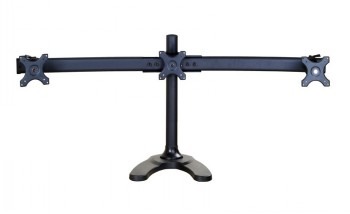 NEOMOUNTS FLAT SCREEN DESK MOUNT (STAND/GROMMET) 3 SCREENS BLACK
