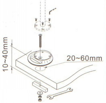 NEOMOUNTS GROMMET FOR FPMA-D910/920/930/940/1010/1020/1030 SILVER