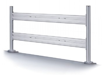 NEOMOUNTS FLAT SCREEN DESK TOOLBAR FOR 6 SCREENS (70 X 130 CM) 6 SCREENS SILVER
