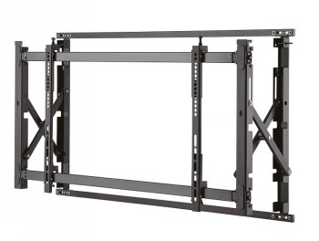 NEOMOUNTS FLAT SCREEN WALL MOUNT FOR VIDEO WALLS (PULL-OUT/STRETCHABLE/PORTRAIT & LANDSCAPE) 1 SCREEN BLACK