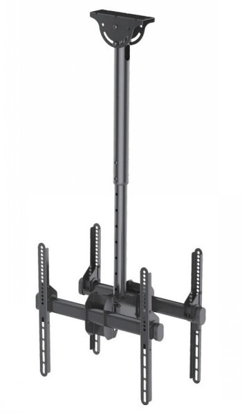 NEOMOUNTS FLAT SCREEN CEILING MOUNT (32-60") 2 SCREENS BLACK