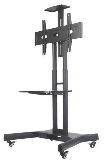 NEOMOUNTS MOBILE FLAT SCREEN FLOOR STAND (32-75") 1 SCREEN BLACK