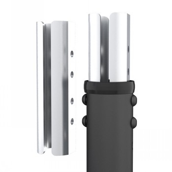 NEOMOUNTS BY NEWSTAR PRO - CONNECTOR FOR CEILING MOUNT EXTENSION POLE SILVER