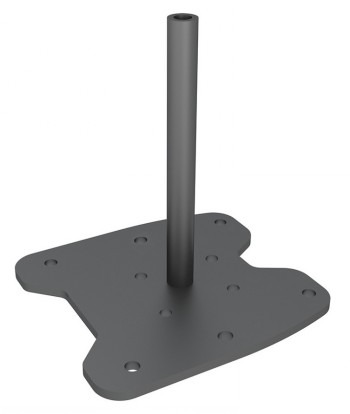 NEOMOUNTS BOLT-DOWN FLOOR PLATE BLACK