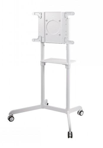 NEOMOUNTS MOBILE FLAT SCREEN FLOOR STAND (HEIGHT: 160 CM) 1 SCREEN WHITE