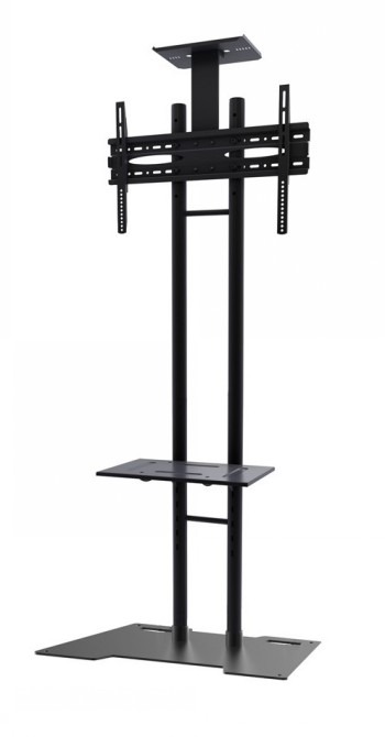 NEOMOUNTS MOBILE FLAT SCREEN FLOOR STAND (HEIGHT: 150-165 CM) BOX 1/2 1 SCREEN BLACK